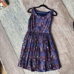 Peruvian Connection Silk Dress with pockets